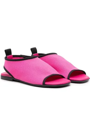 ANDREA MONTELPARE Contrasting-trim open-toe sandals