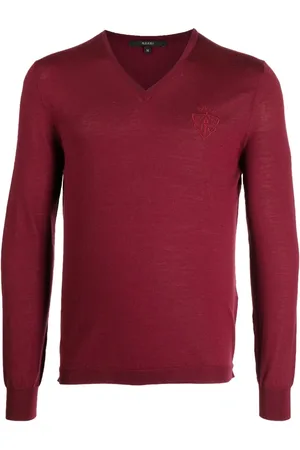 Gucci Logo-embroidered wool jumper