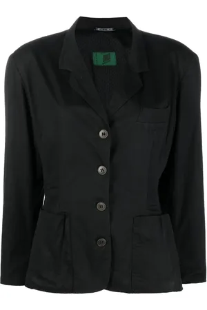 Jean Paul Gaultier 1980s narrow notch lapels blazer