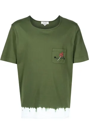 NICK FOUQUET Two-tone short-sleeved T-shirt