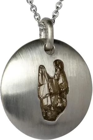 PARTS OF FOUR Disk Specimen necklace