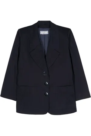 Saint Laurent 1980s single-breadted blazer