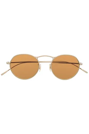 Oliver Peoples M-4 30th round-frame sunglasses