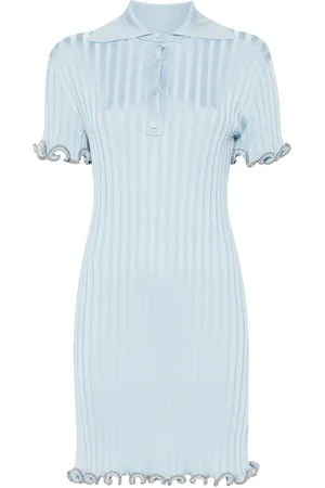 Jil Sander Ribbed-knit mini dress