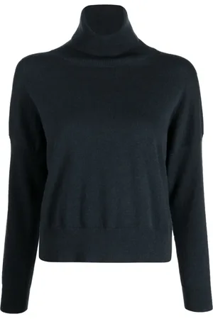 N.PEAL Roll-neck ribbed-knit cashmere jumper