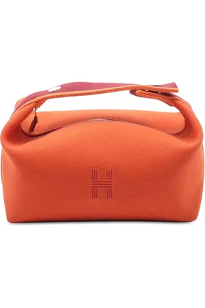 Hermès 2020-2024 Small Toile Bride A Brac vanity bag