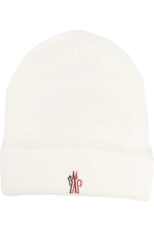 Moncler Logo-patch knitted beanie