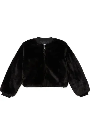 Karl Lagerfeld Embroidered puffer jacket