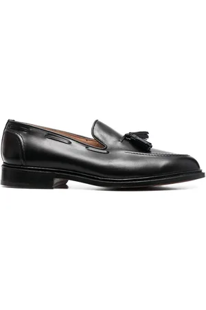 TRICKERS Tassel-detail leather loafers