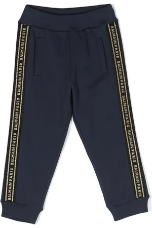 Balmain Logo-embroidered track pants