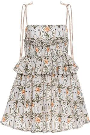 Agua by Agua Bendita Salvador Lunar cotton mini dress