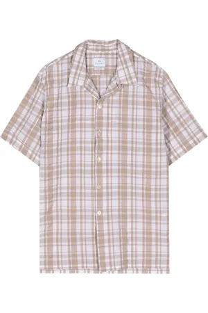 Paul Smith Checkered cotton shirt