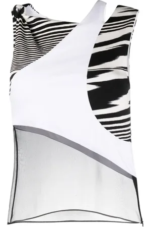 Missoni Contrasting panel-detail sleeveless top