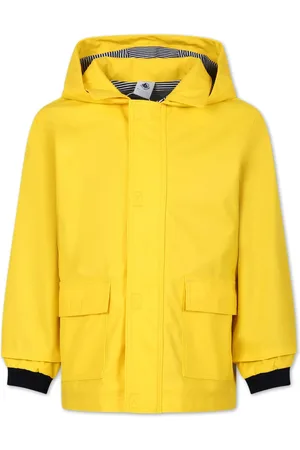 Petit Bateau Hooded water-resistant raincoat