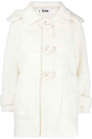 Izzue Hooded faux-shearling jacket