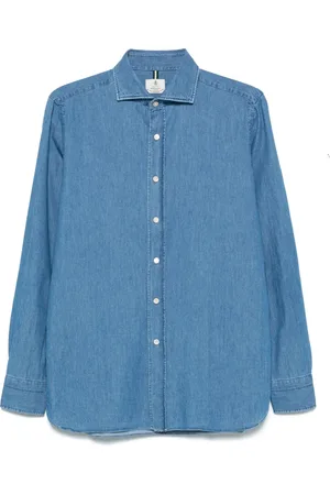 LUIGI BORRELLI NAPOLI Denim shirt