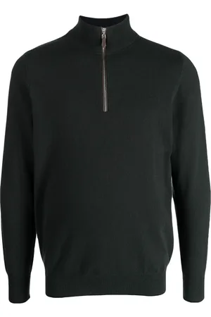 N.PEAL The Carnaby half-zip cashmere jumper