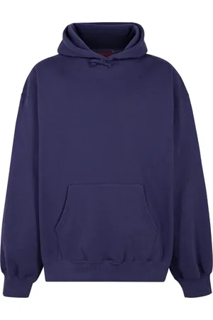 Supreme Satin appliqué "FW23 - Washed Navy" hoodie