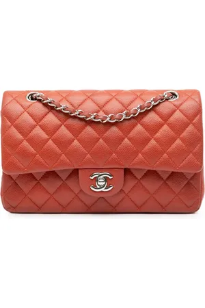 CHANEL 2010-2011 Medium Classic Caviar Double Flap shoulder bag