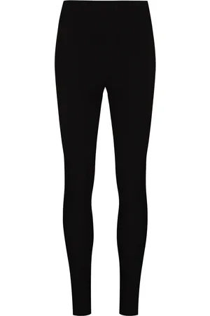 VALENTINO GARAVANI Logo-embroidered high-rise leggings