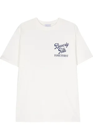 Family First Logo-print cotton T-shirt