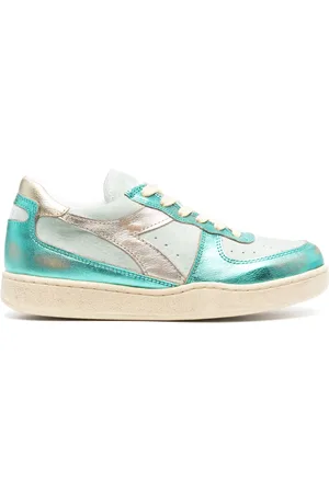 Diadora Mi Basket low-top leather sneakers