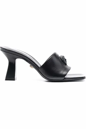 VERSACE Medusa-head leather sandals