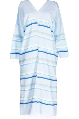 Lemlem Ruki stripe-print dress