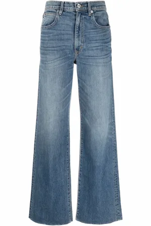 SLVRLAKE Mid-rise flared jeans