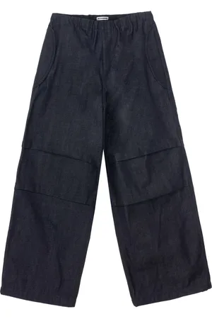 Jil Sander Elasticated denim trousers