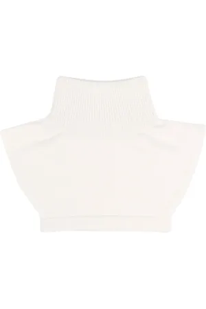 Barrie Cut-out cashmere collar