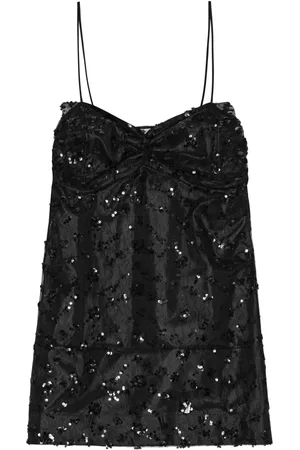 Ganni Sequin-embellished minidress