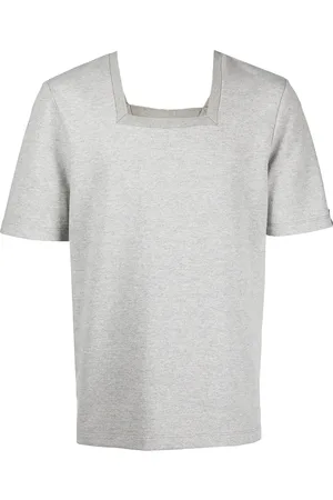 ROMEO HUNTE Terry square-neck T-shirt