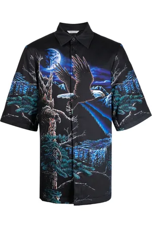 Holzweiler National-print short-sleeve shirt