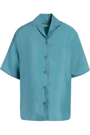 Bally Logo-patch shirt