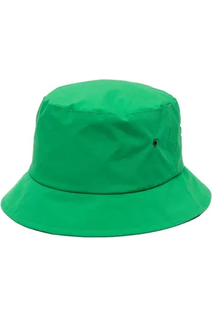 MACKINTOSH Logo-patch bucket hat