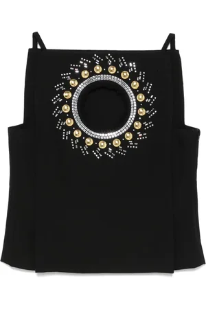 Paco rabanne Rhinestone-embellished top