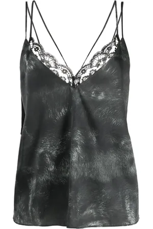 Natasha Zinko Lace-trim cami top