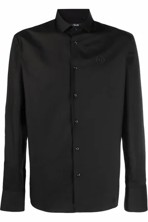 Philipp Plein Embroidered-logo shirt