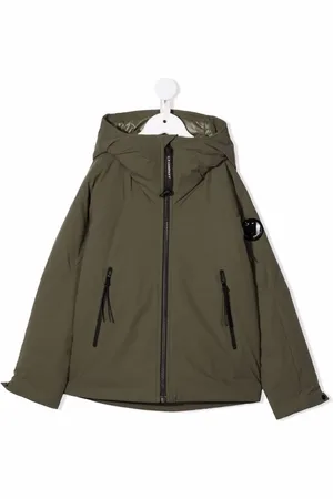 C.P. Company Lens-embellished padded jacket