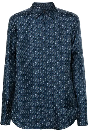 Dolce & Gabbana Tie-print silk shirt