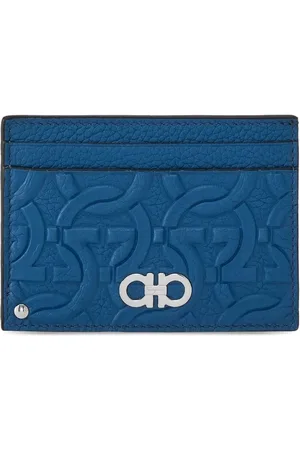 Salvatore Ferragamo Gancini embossed-logo cardholder