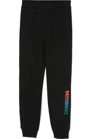 Missoni Logo-embossed cotton track pants