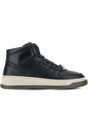 Hogan H630 logo-patch leather sneakers
