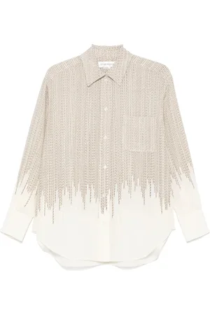 Victoria Beckham Geometric-pattern shirt