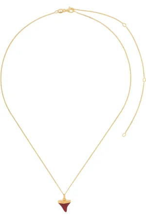 TRUE ROCKS Shark tooth pendant necklace