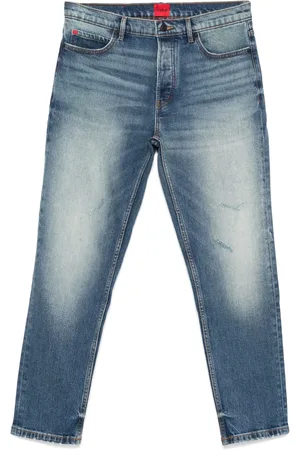 HUGO BOSS Tapered-leg jeans
