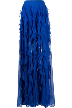 PATBO Ruffled maxi skirt