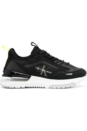 Calvin Klein Logo-print panelled sneakers