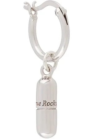 TRUE ROCKS Pill hoop earring